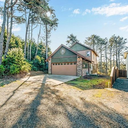 Yaquina Lighthouse View Beach Home Newport Exterior photo